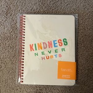 NWOT ban.do mini “rough draft” notebook